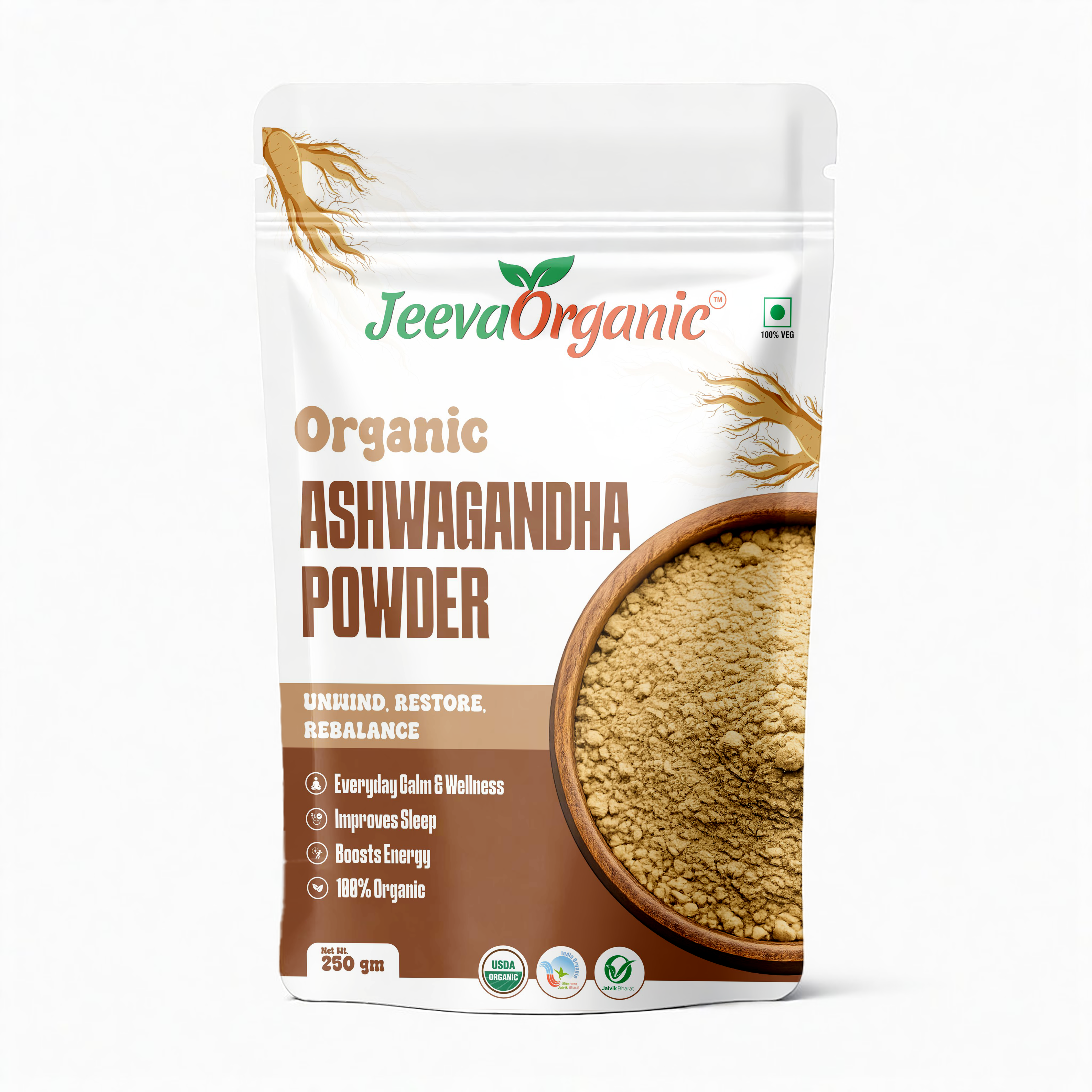 Organic Ashwagandha Root Powder