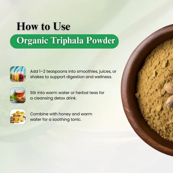 Organic Triphala Powder