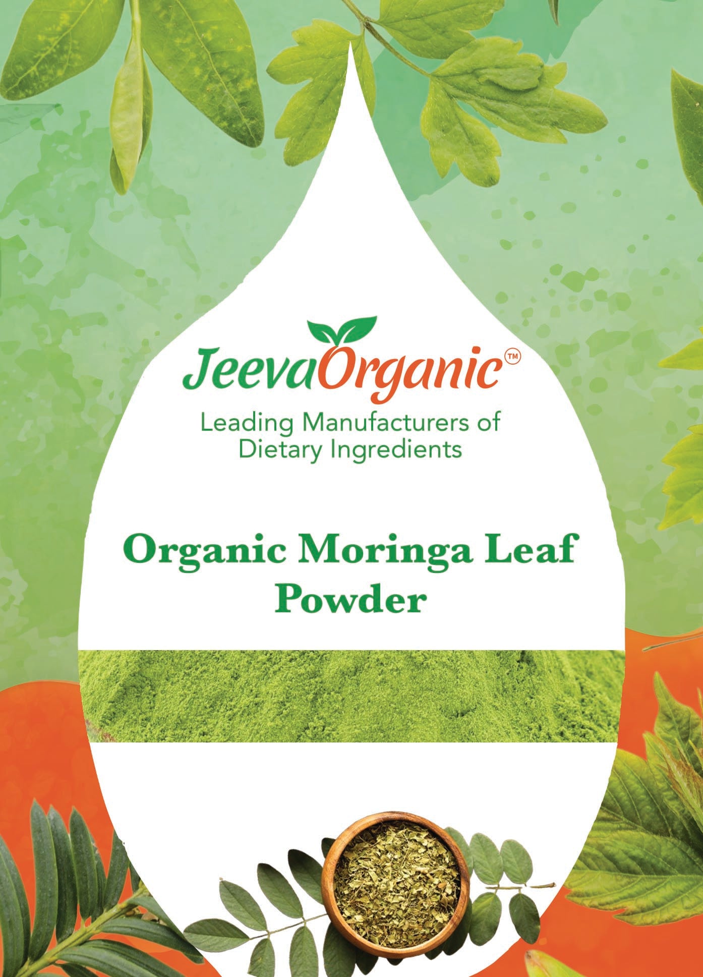 Organic Moringa Leaf Powder