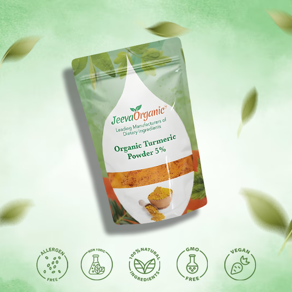 Organic Turmeric Powder 5% Curcuminoids